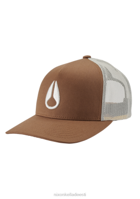 Nixon ikooniga autojuhi müts ZZHP447 | Nixon Eesti pruun/valge