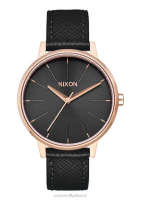 Nixon kensingtoni nahk ZZHP235 | Nixon Kellad roosa kuld/must
