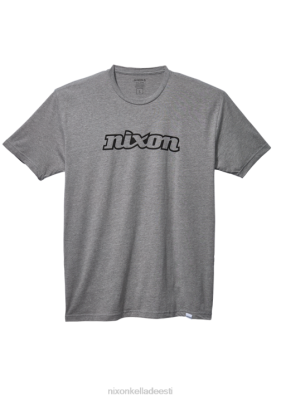 Nixon og script eco-repreve t-särk ZZHP501 | Nixon Clothing tume kanarbikuhall/must