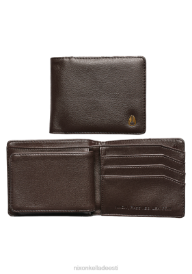 Nixon pass vegan nahast mündirahakott ZZHP549 | Nixon Wallet pruun