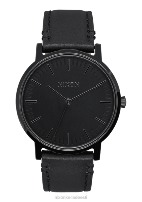 Nixon porteri nahk ZZHP61 | Nixon Kellad kõik mustad