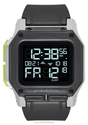 Nixon regulus ZZHP158 | Nixon Kellad must/valge/laim