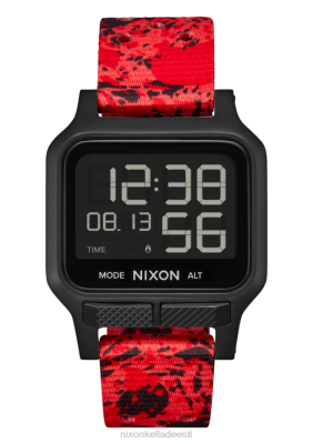 Nixon soojust ZZHP168 | Nixon Kellad must/punane