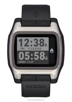 Nixon tõusulaine ZZHP200 | Nixon Kellad hõbe/must