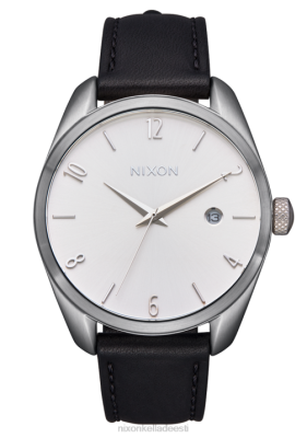 Nixon talia nahk ZZHP261 | Nixon Kellad hõbe/must