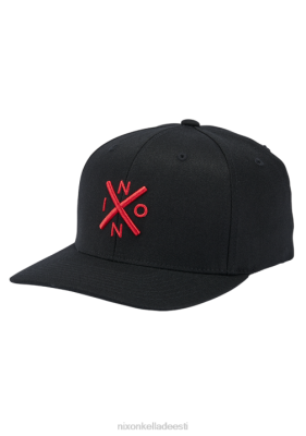 Nixon vahetus flexfit müts ZZHP414 | Nixon Eesti must/punane