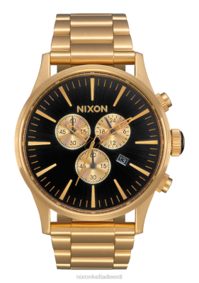 Nixon valve krono ZZHP75 | Nixon Kellad kõik kuld/must