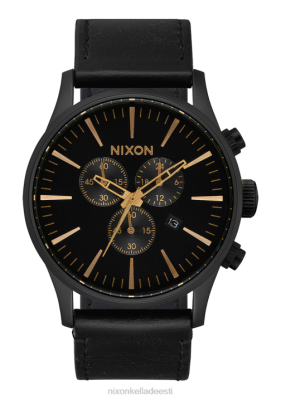 Nixon valve krononahk ZZHP107 | Nixon Kellad matt must/kuldne/must