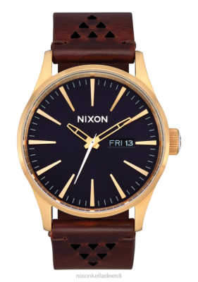 Nixon valvenahk ZZHP56 | Nixon Kellad kuldne/indigo/pruun