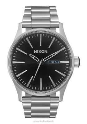 Nixon valvur roostevabast terasest ZZHP9 | Nixon Kellad must päikesekiir